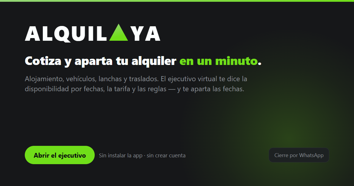 Vista previa del enlace de Alquila Ya